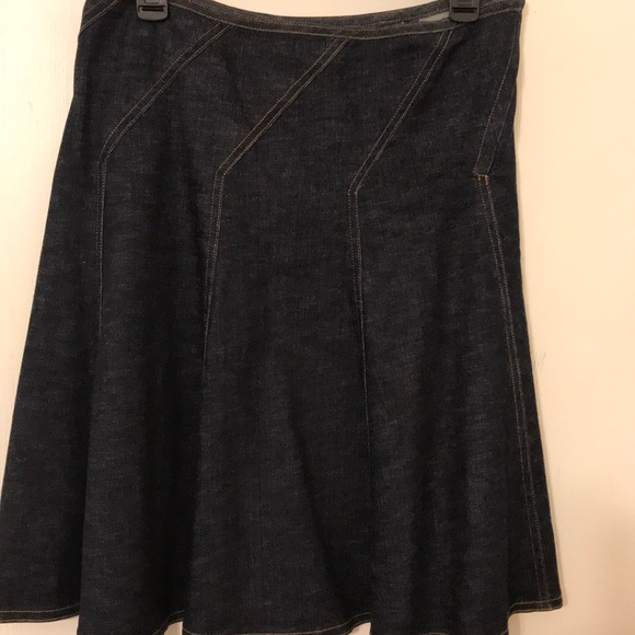 Dkny Dresses & Skirts - DKNY pleated denim skirt Dkny Dresses & Skirts - DKNY pleated denim skirt